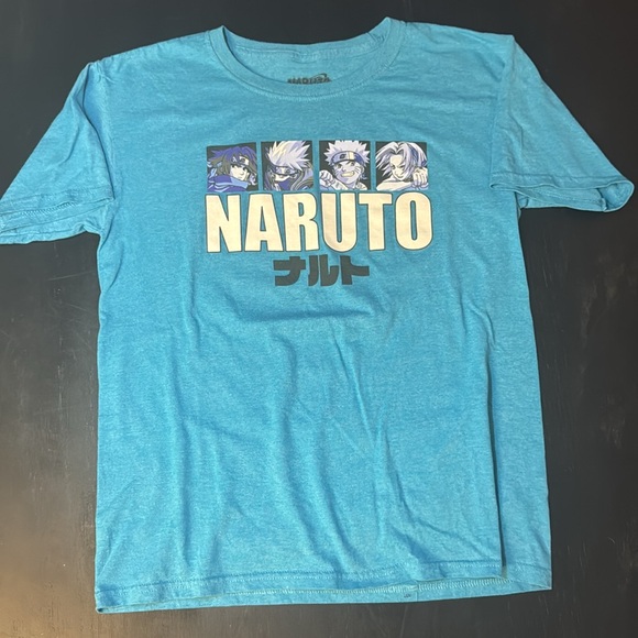 Naruto Blue Kids Short Sleeve Tee - Picture 5 of 5